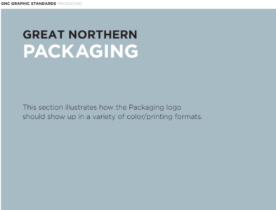 Great Northern Packaging Logo Guide