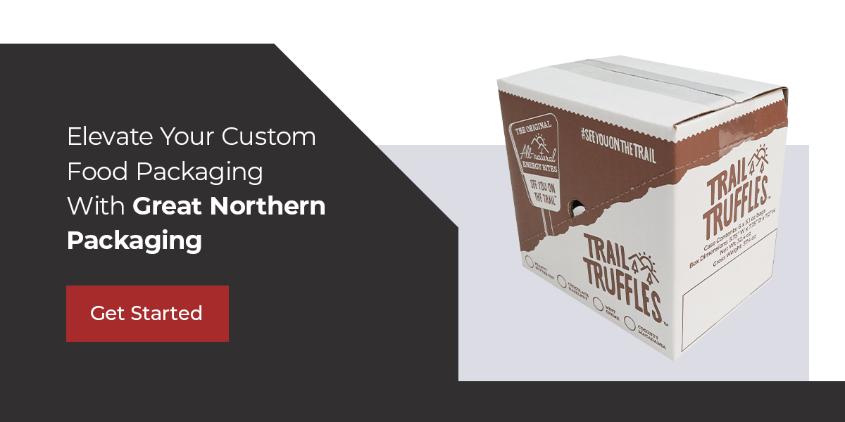 Custom food packaging by Great Northern Packaging
