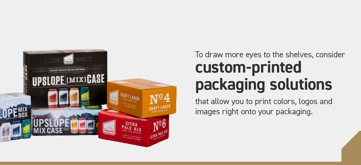 Custom-printed packaging solutions 